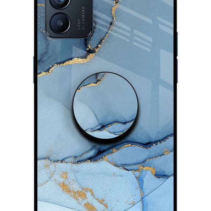 Blue Marble Oppo Reno6 5G Glass Case