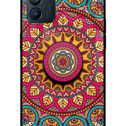 Mandala Oppo Reno6 5G Pop Case by Casekaro