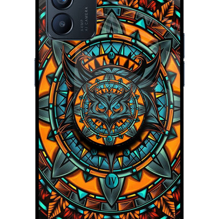 Angry Owl Oppo Reno6 5G Pop Case by Casekaro
