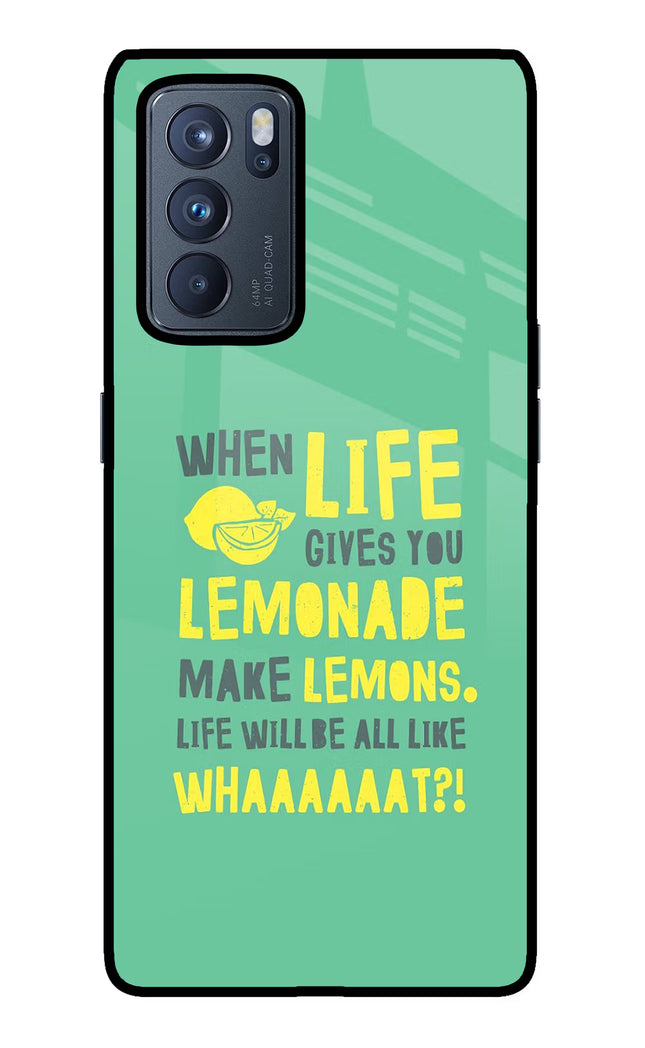 Quote Oppo Reno6 Pro 5G Glass Case