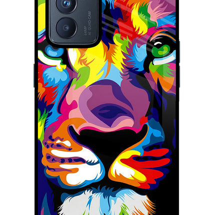 Lion Oppo Reno6 Pro 5G Glass Case