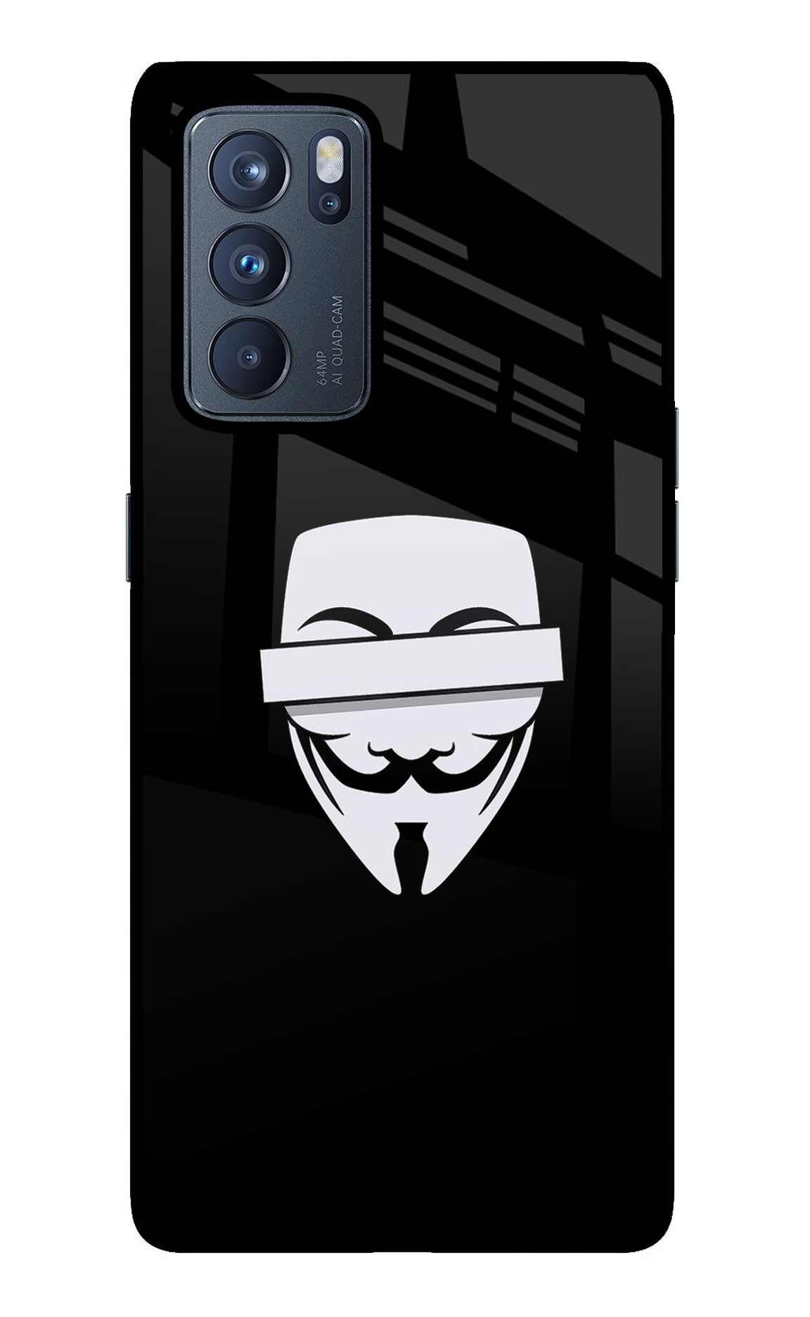 Anonymous Face Oppo Reno6 Pro 5G Back Cover