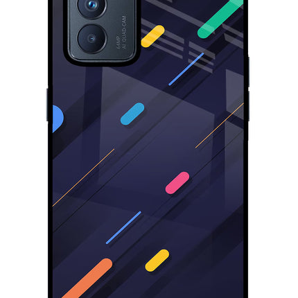 Abstract Design Oppo Reno6 Pro 5G Glass Case
