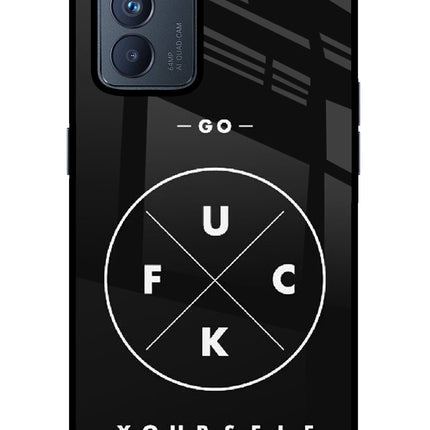 Go Fuck Yourself Oppo Reno6 Pro 5G Glass Case