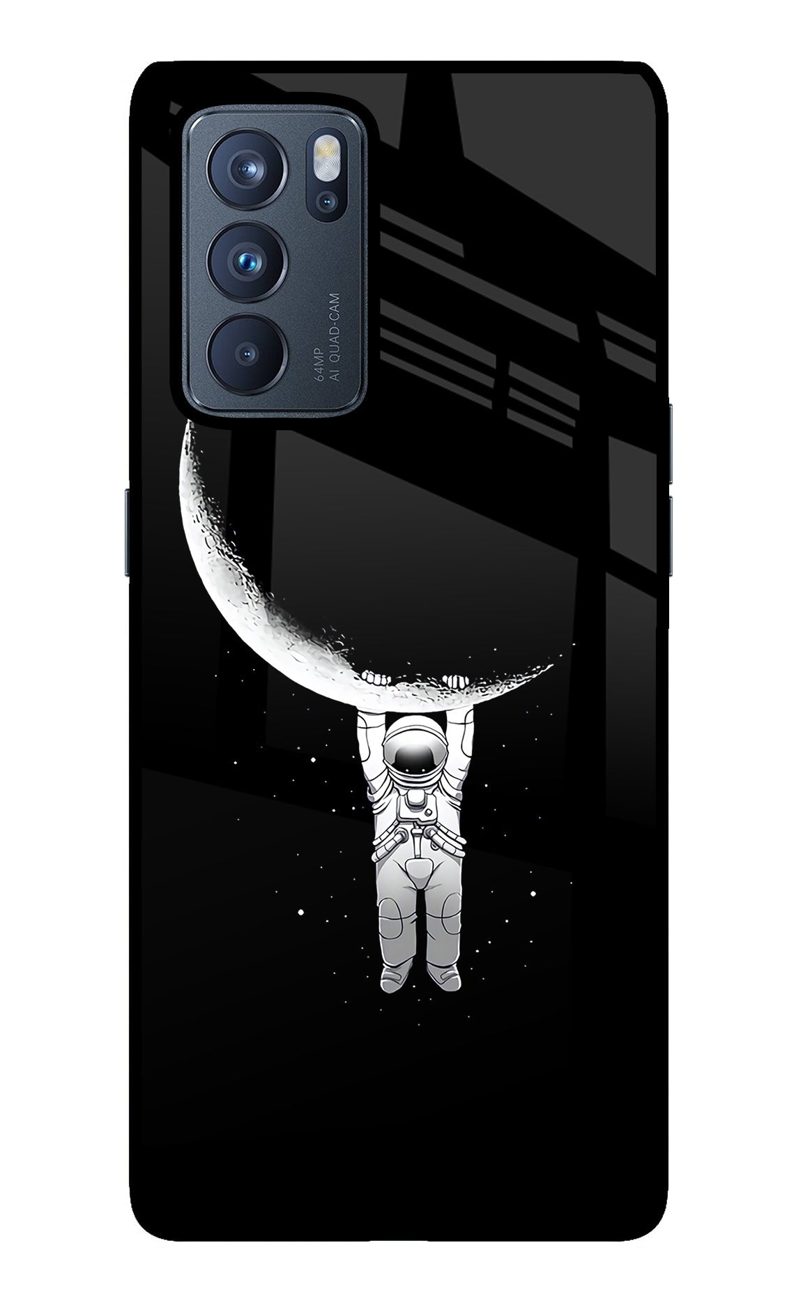 Moon Space Oppo Reno6 Pro 5G Glass Case