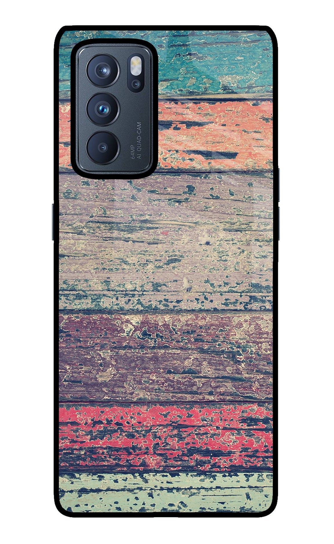 Colourful Wall Oppo Reno6 Pro 5G Glass Case