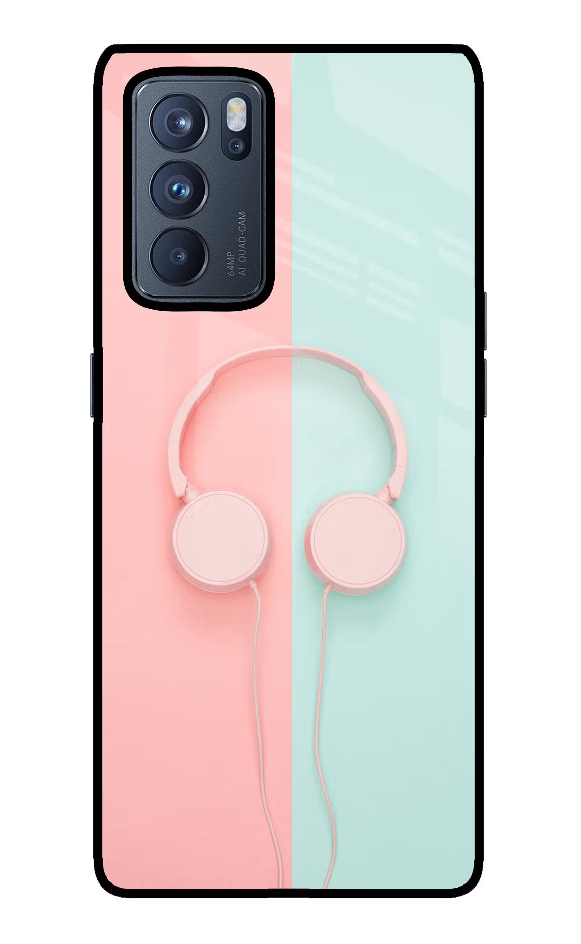 Music Lover Oppo Reno6 Pro 5G Glass Case