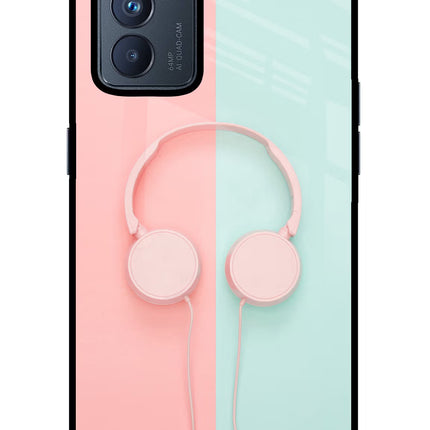 Music Lover Oppo Reno6 Pro 5G Glass Case Back Cover by Casekaro