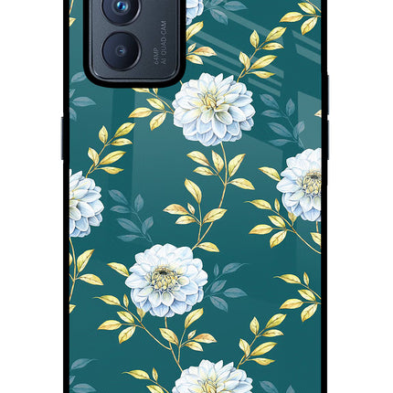 Flowers Oppo Reno6 Pro 5G Glass Case