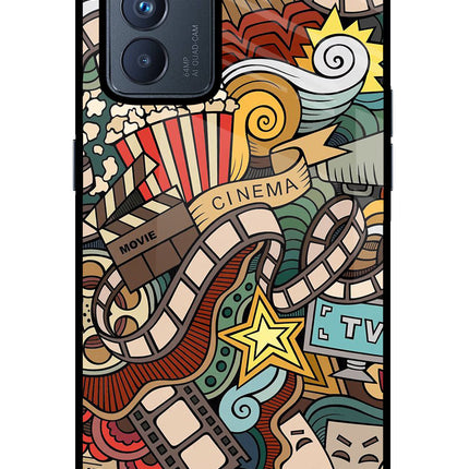 Cinema Abstract Oppo Reno6 Pro 5G Glass Case
