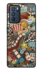 Cinema Abstract Oppo Reno6 Pro 5G Glass Case