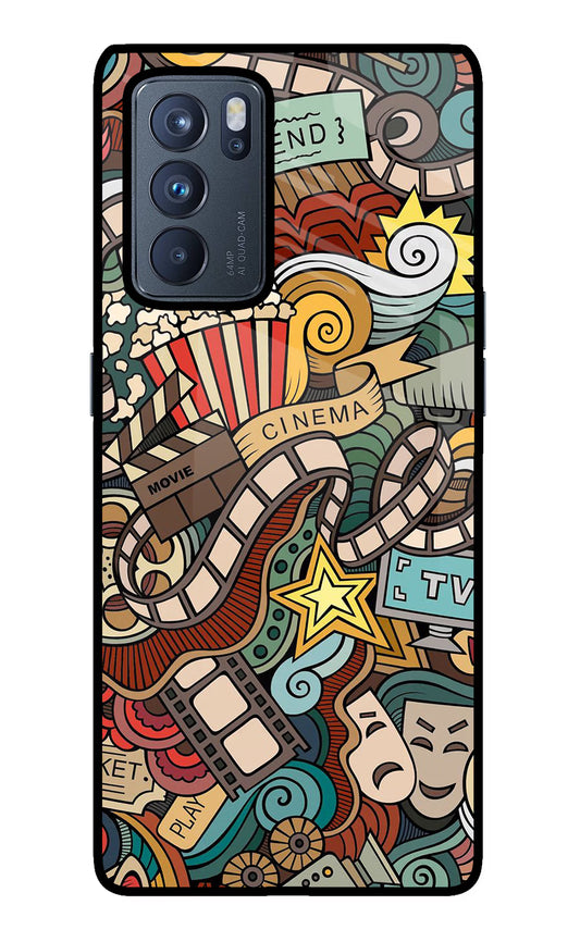 Cinema Abstract Oppo Reno6 Pro 5G Glass Case