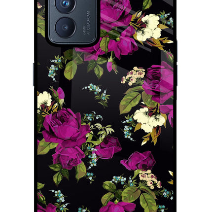 Flowers Oppo Reno6 Pro 5G Glass Case