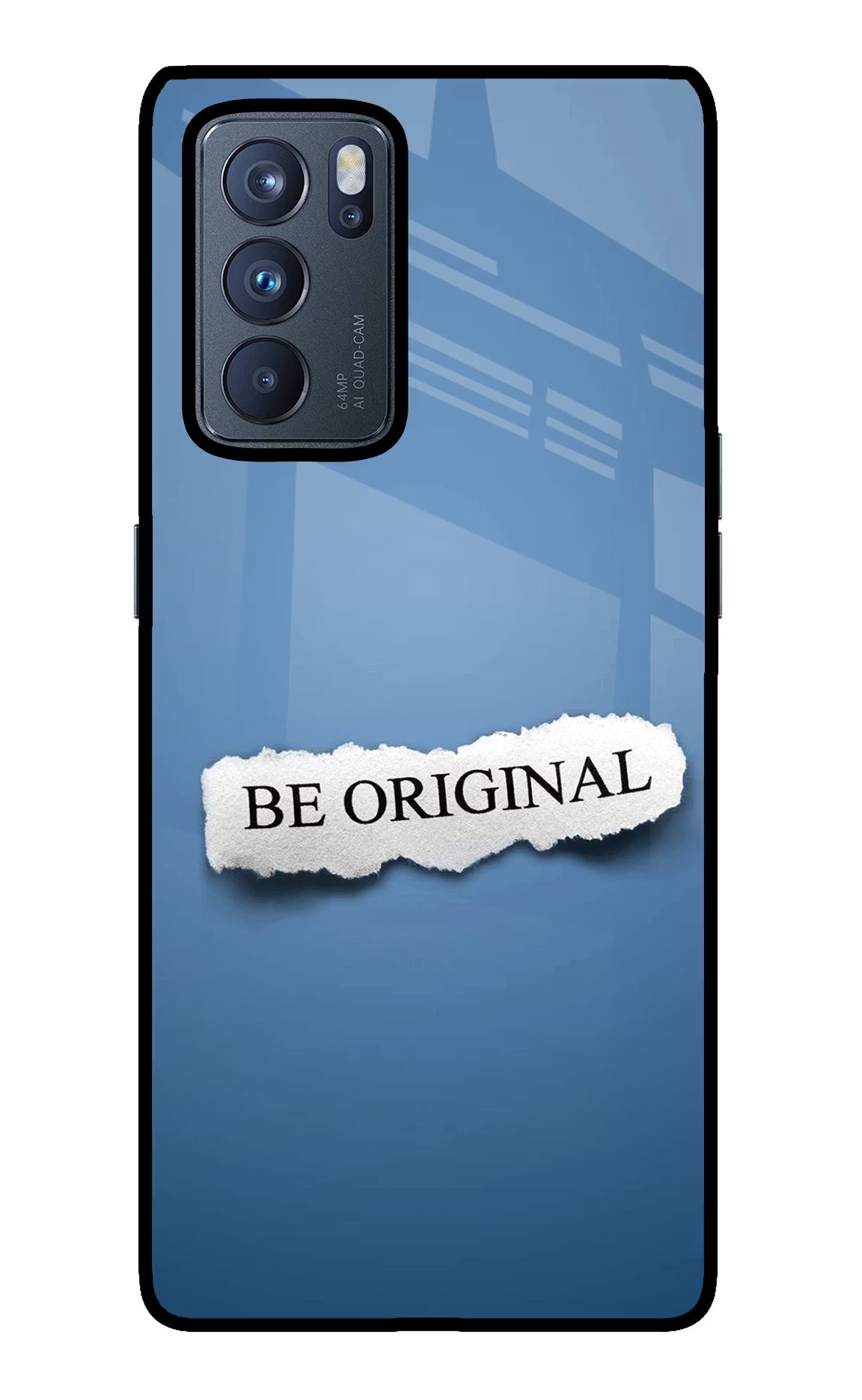 Be Original Oppo Reno6 Pro 5G Glass Case Back Cover by Casekaro
