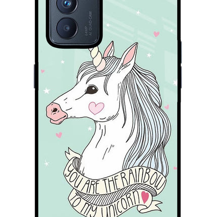 Unicorn Wallpaper Oppo Reno6 Pro 5G Glass Case