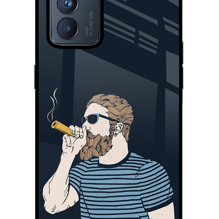 Smoking Oppo Reno6 Pro 5G Glass Case
