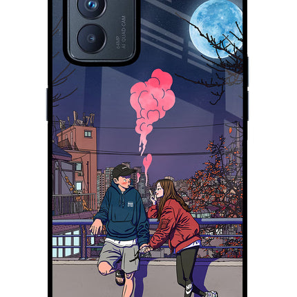 Chilling Couple Oppo Reno6 Pro 5G Glass Case