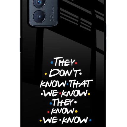 FRIENDS Dialogue Oppo Reno6 Pro 5G Glass Case