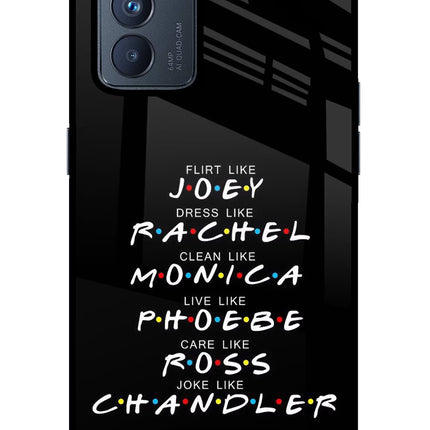 FRIENDS Character Oppo Reno6 Pro 5G Glass Case