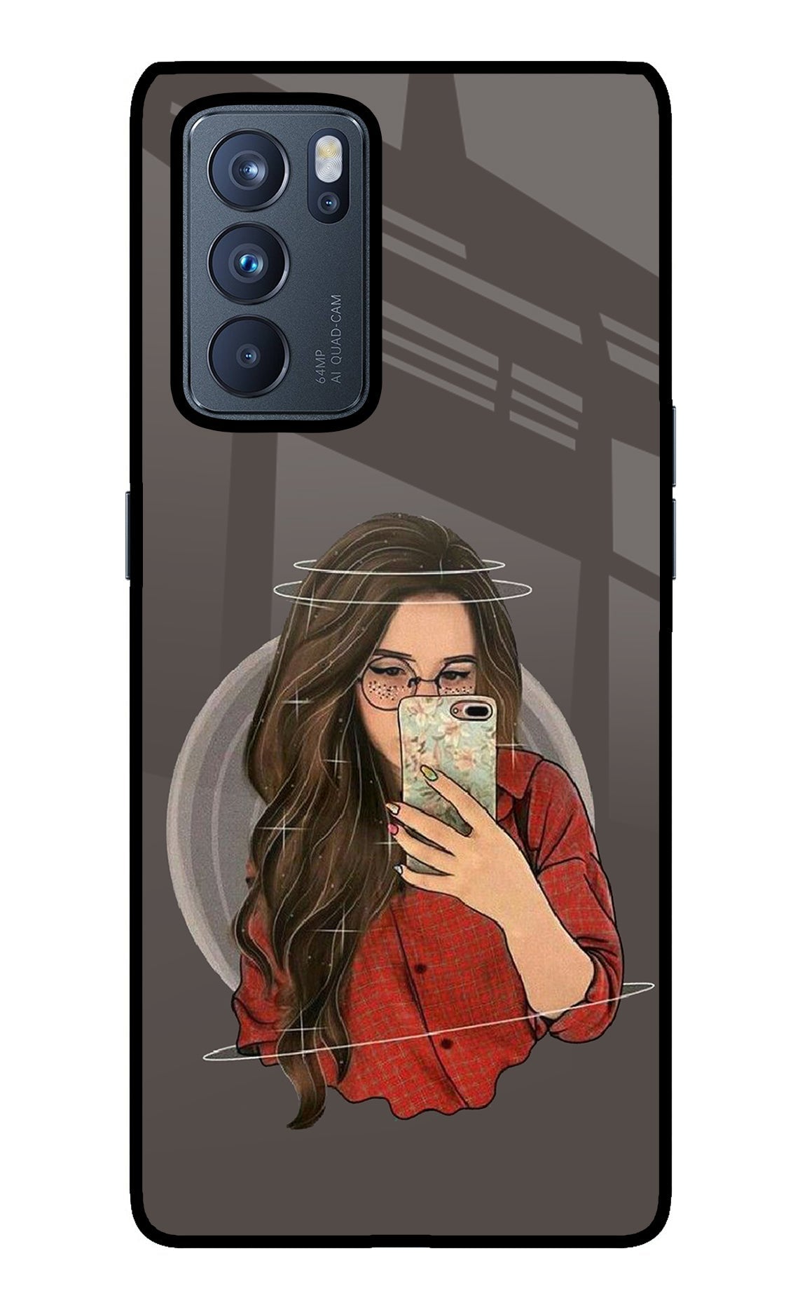 Selfie Queen Oppo Reno6 Pro 5G Glass Case