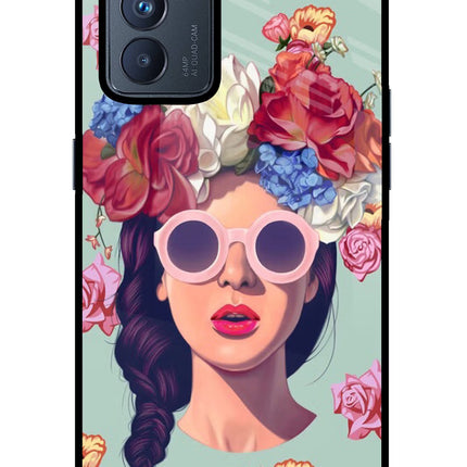 Pretty Girl Oppo Reno6 Pro 5G Glass Case