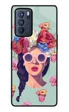 Pretty Girl Oppo Reno6 Pro 5G Glass Case