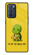 I'm on Ninja Diet Oppo Reno6 Pro 5G Glass Case