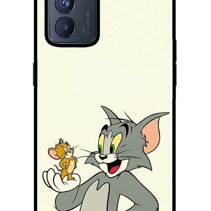 Tom & Jerry Oppo Reno6 Pro 5G Glass Case