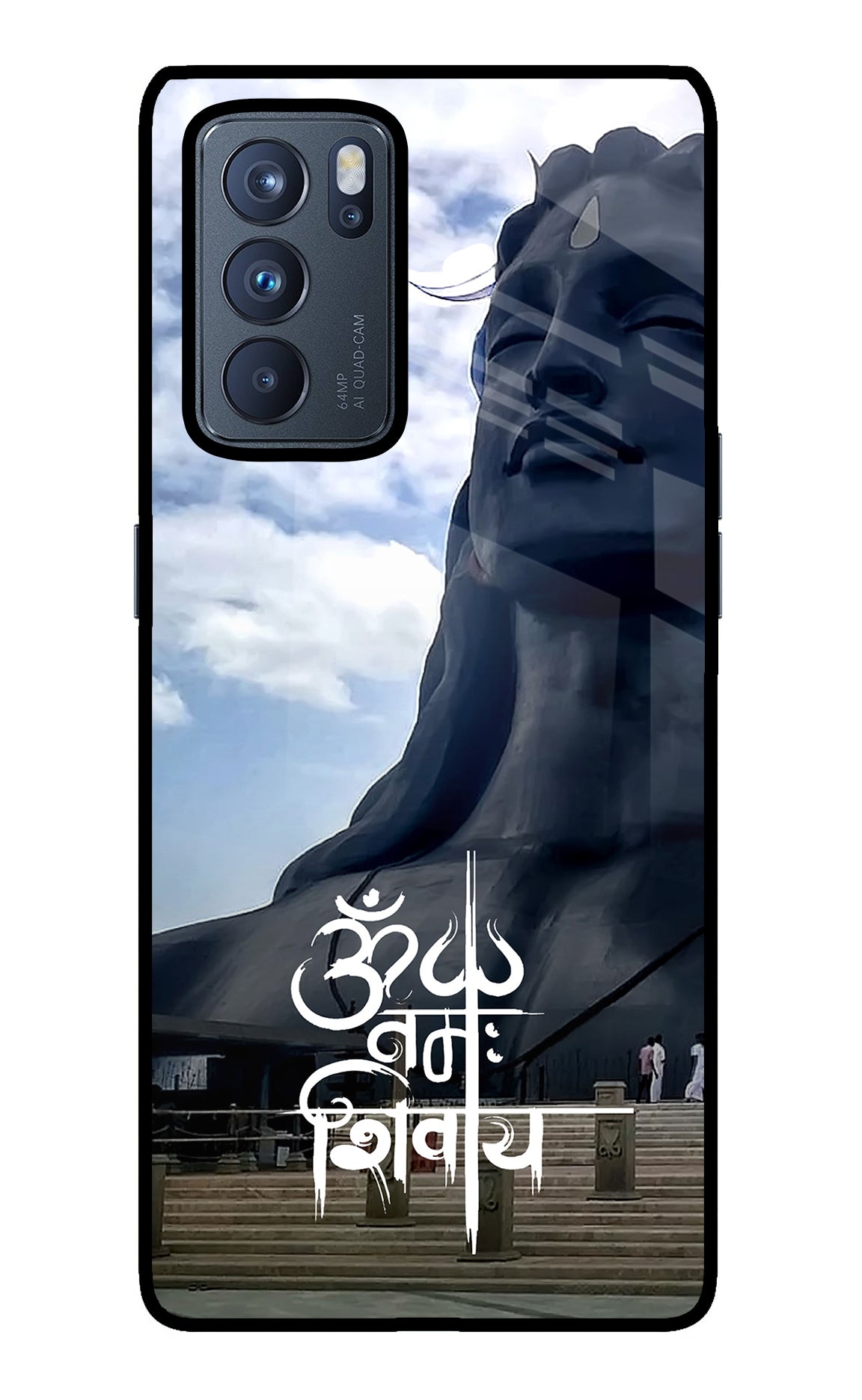 Om Namah Shivay Oppo Reno6 Pro 5G Glass Case