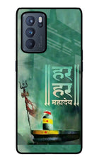 Har Har Mahadev Shivling Oppo Reno6 Pro 5G Glass Case