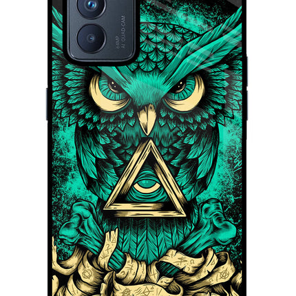 Green Owl Oppo Reno6 Pro 5G Glass Case