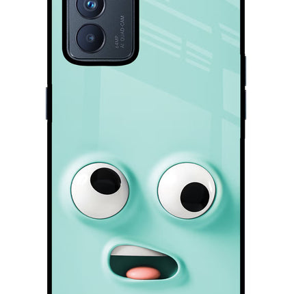 Funny Cartoon Oppo Reno6 Pro 5G Glass Case