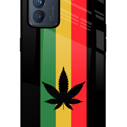 Weed Flag Oppo Reno6 Pro 5G Glass Case