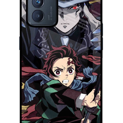 Demon Slayer Oppo Reno6 Pro 5G Glass Case