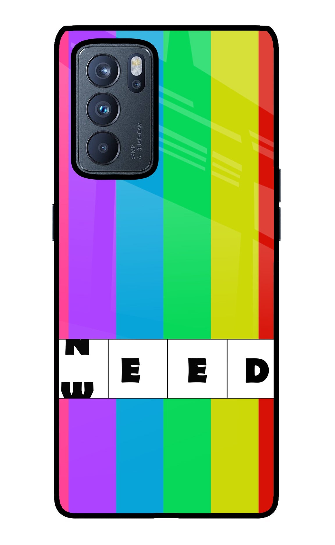 Need Weed Oppo Reno6 Pro 5G Glass Case