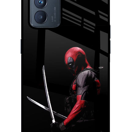 Deadpool Oppo Reno6 Pro 5G Glass Case Back Cover by Casekaro