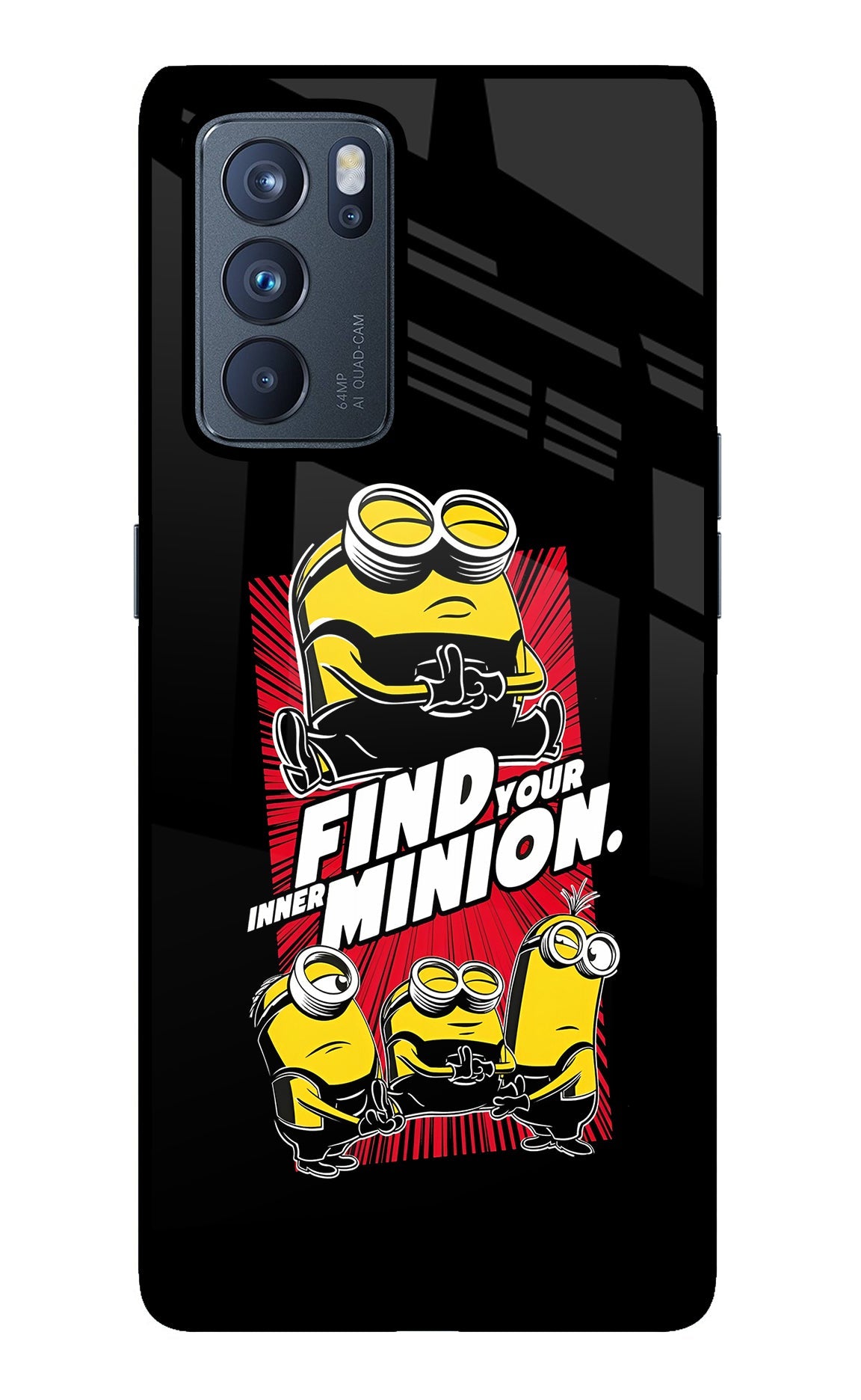 Find your inner Minion Oppo Reno6 Pro 5G Back Cover