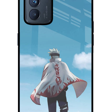 Kakashi Oppo Reno6 Pro 5G Glass Case Back Cover by Casekaro