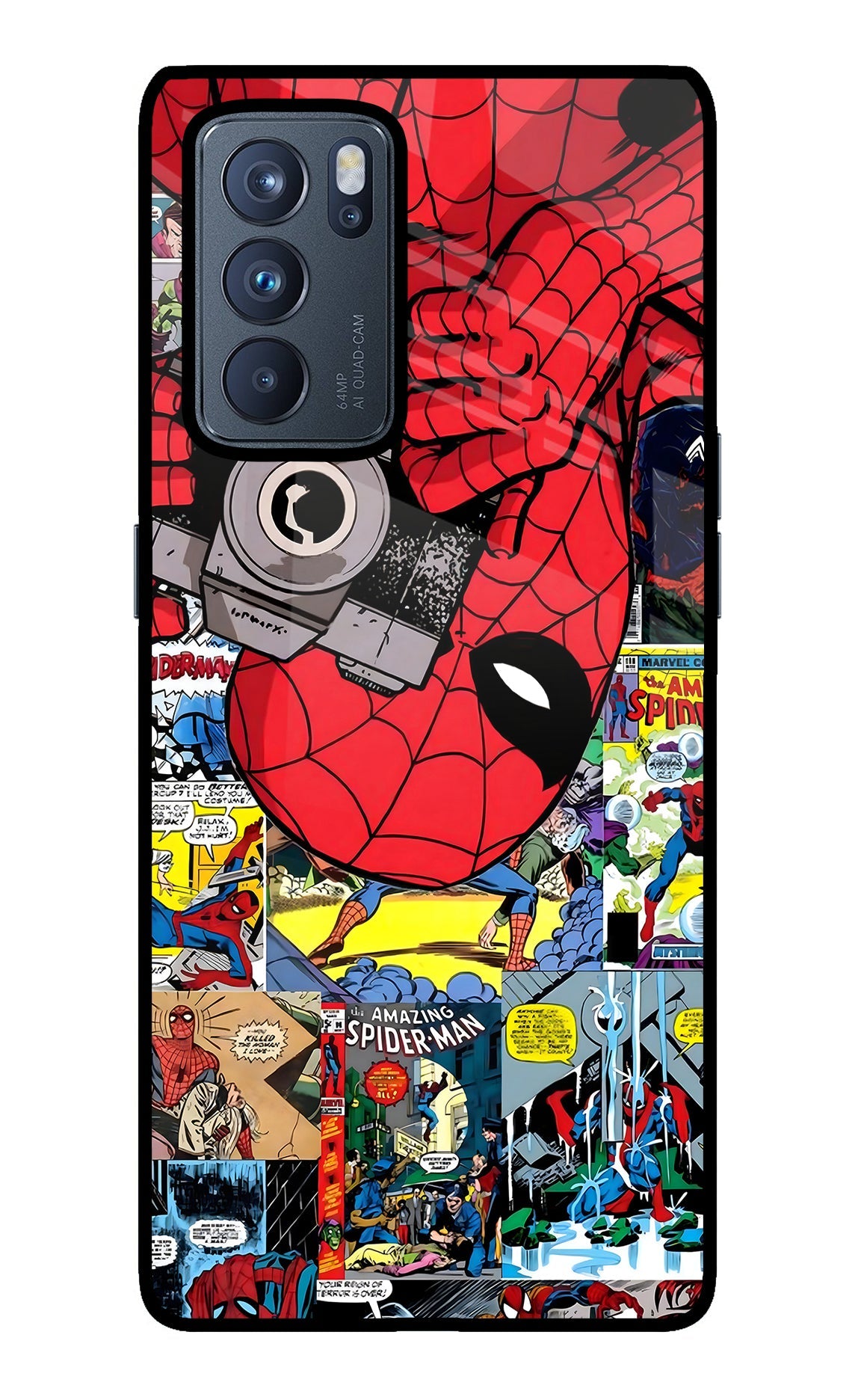 Spider Man Oppo Reno6 Pro 5G Back Cover