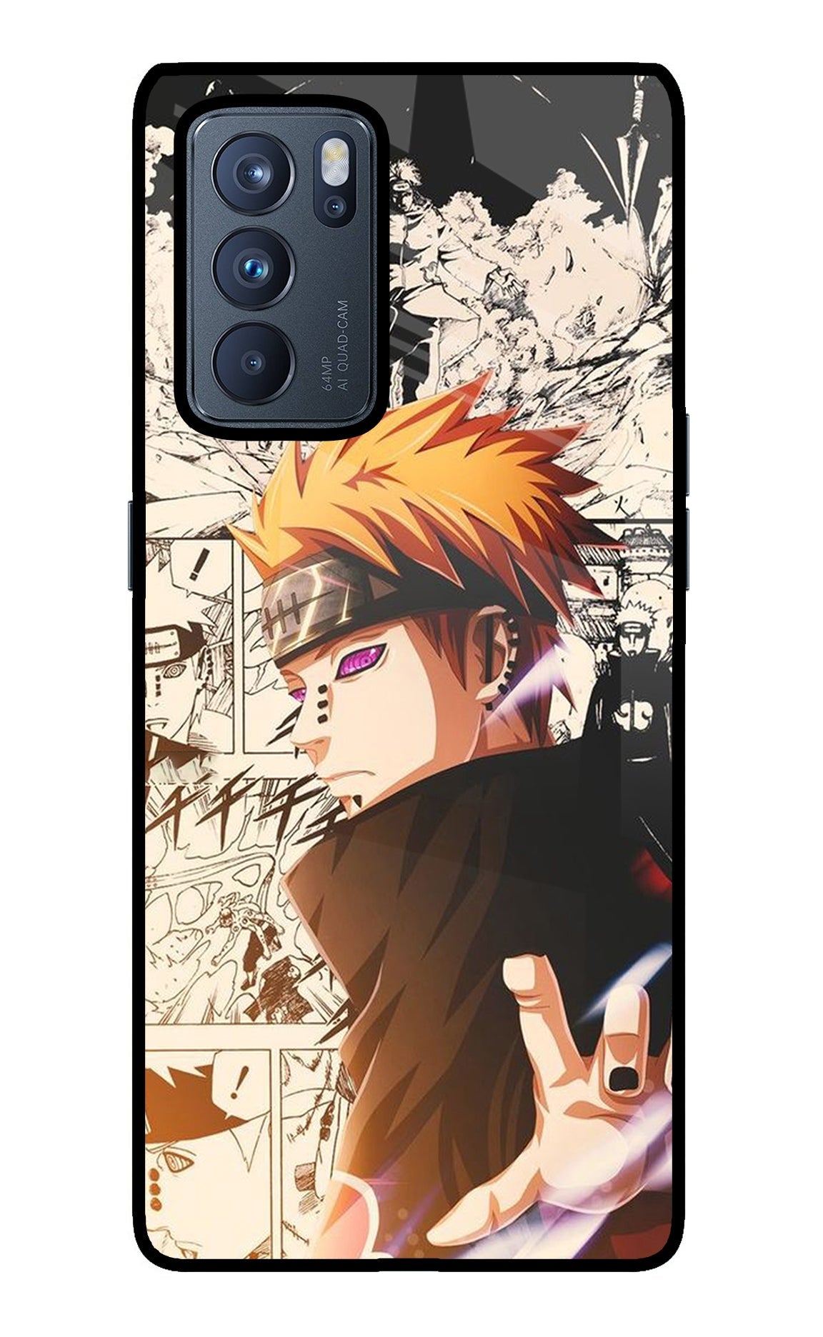 Pain Anime Oppo Reno6 Pro 5G Glass Case
