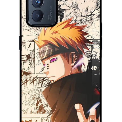 Pain Anime Oppo Reno6 Pro 5G Glass Case Back Cover by Casekaro