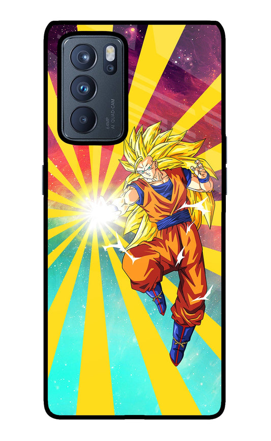 Goku Super Saiyan Oppo Reno6 Pro 5G Glass Case