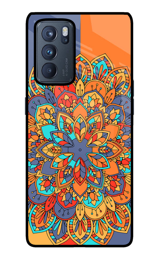 Color Mandala Oppo Reno6 Pro 5G Glass Case