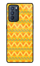 Tribal Pattern Oppo Reno6 Pro 5G Glass Case