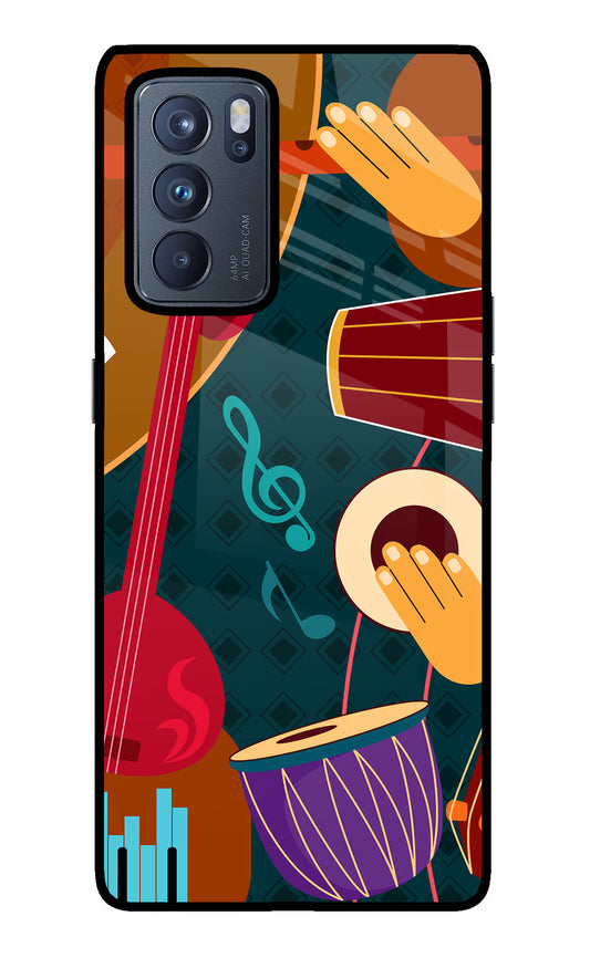 Music Instrument Oppo Reno6 Pro 5G Glass Case