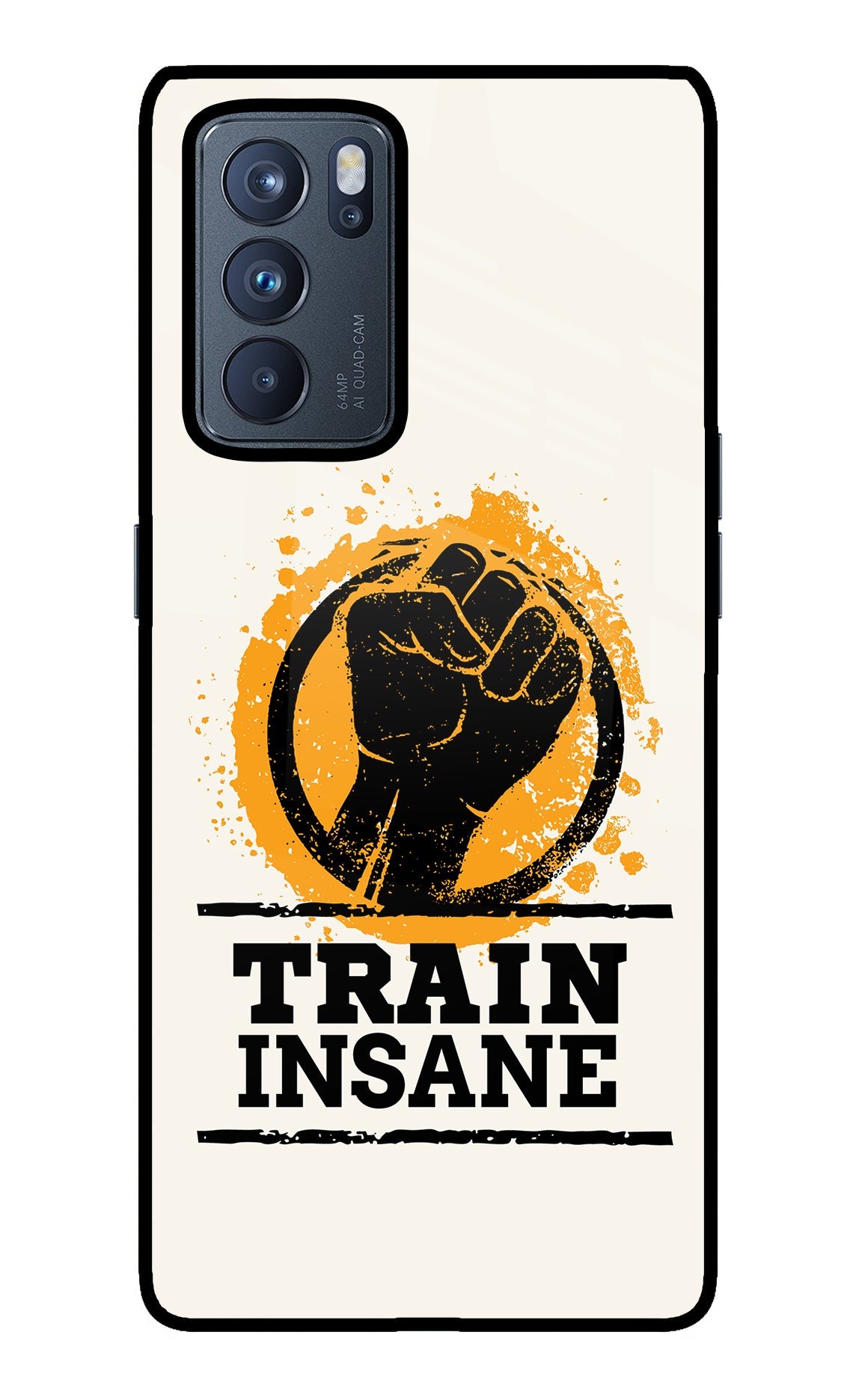 Train Insane Oppo Reno6 Pro 5G Back Cover