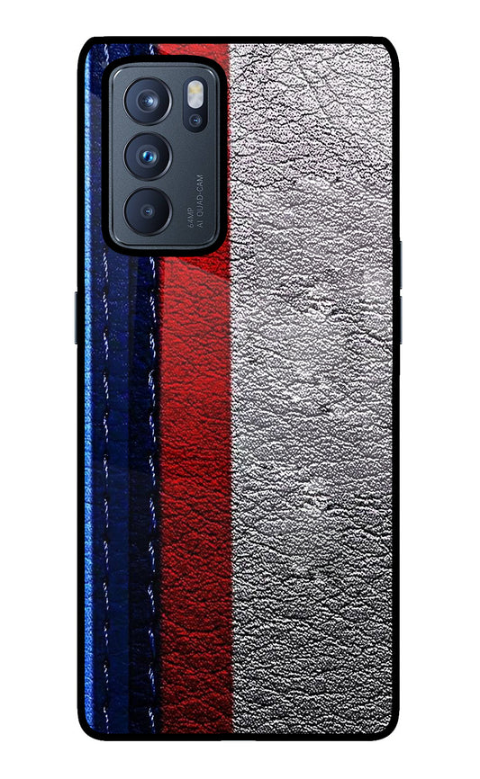 BMW Stripes Oppo Reno6 Pro 5G Glass Case