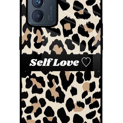 Leopard Print Self Love Oppo Reno6 Pro 5G Glass Case