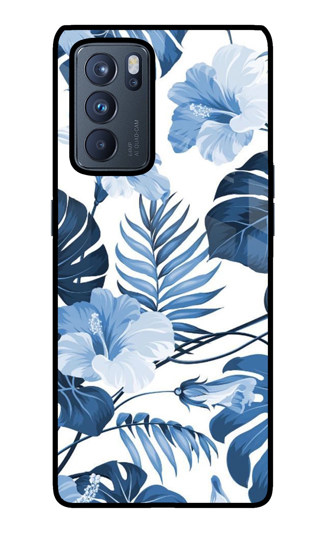 Fabric Art Oppo Reno6 Pro 5G Glass Case