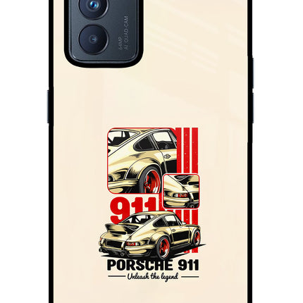 Classic Porsche 911 Oppo Reno6 Pro 5G Glass Case